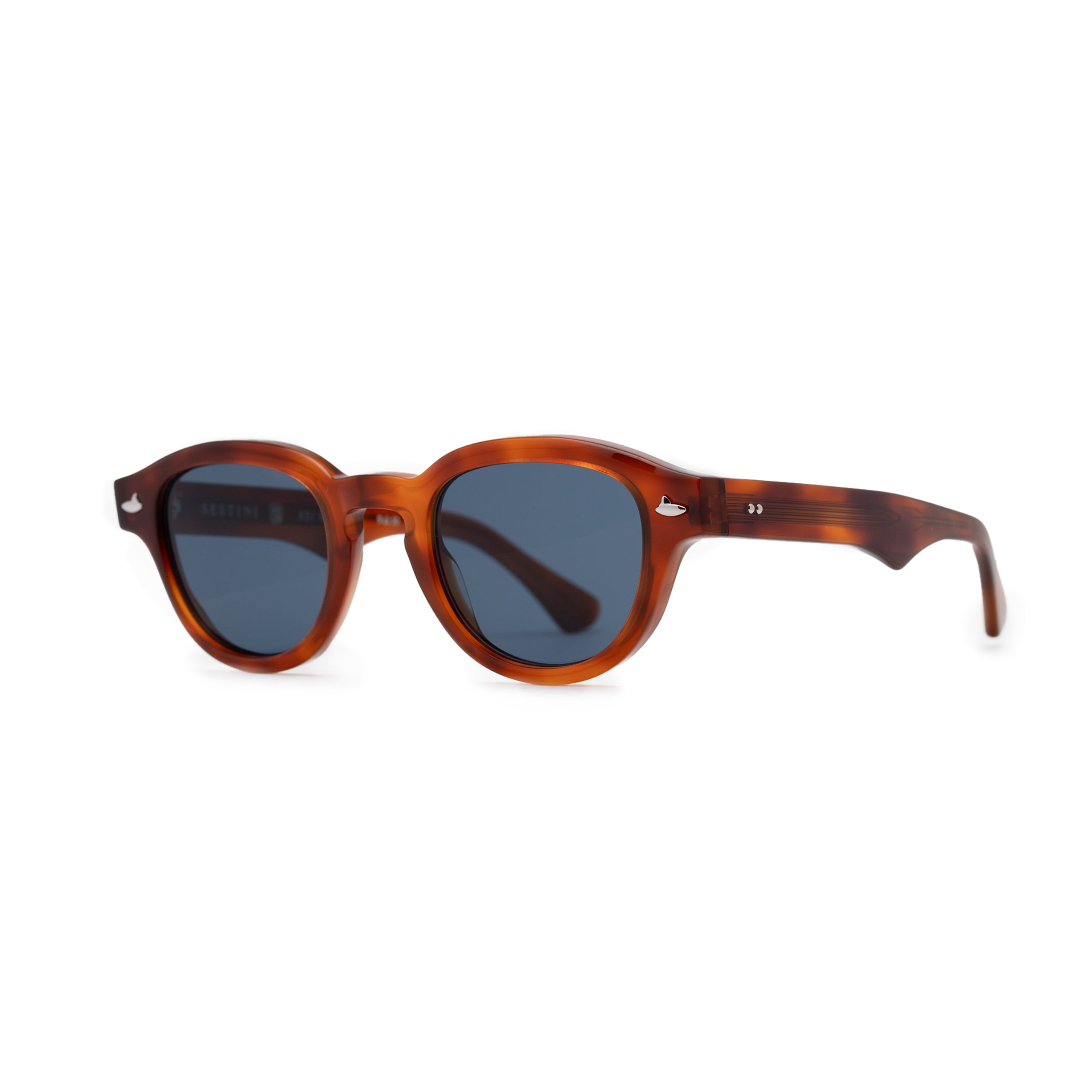 Sestini Sei e Mezzo Shiny Honey Tortoise / Blue Cristallo