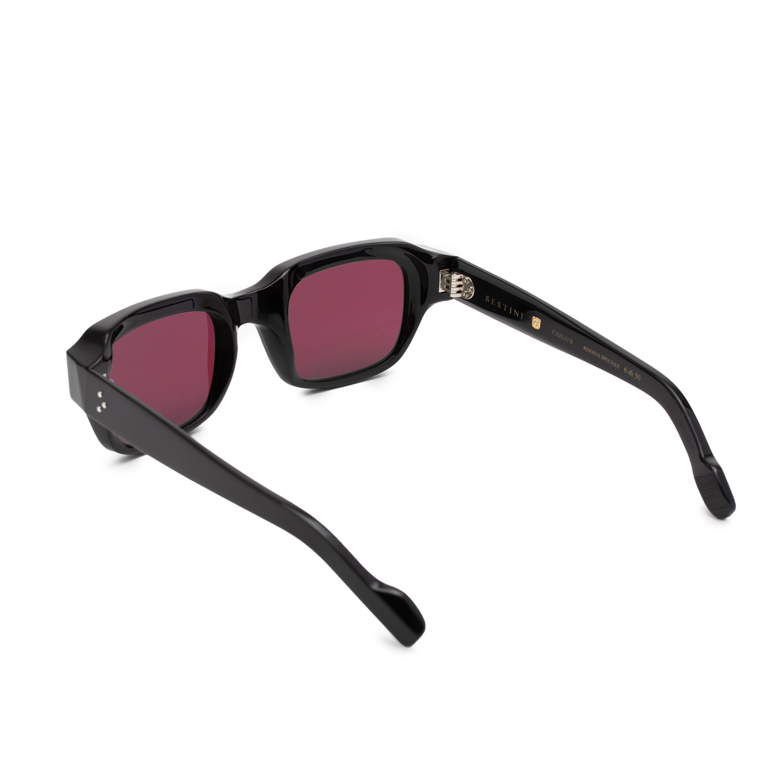 Sestini Carlo II Shiny Black / Vino Rosso