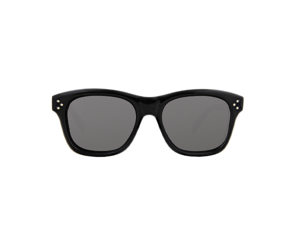 Lunettes de soleil CL40191I de la marque Celine , monture solaire mixte, modèle unisexe qui convient pour les hommes, et les femmes, avec un design carrée fabriquée en acetate noir disponible dans les boutiques Atelier Lou Paris