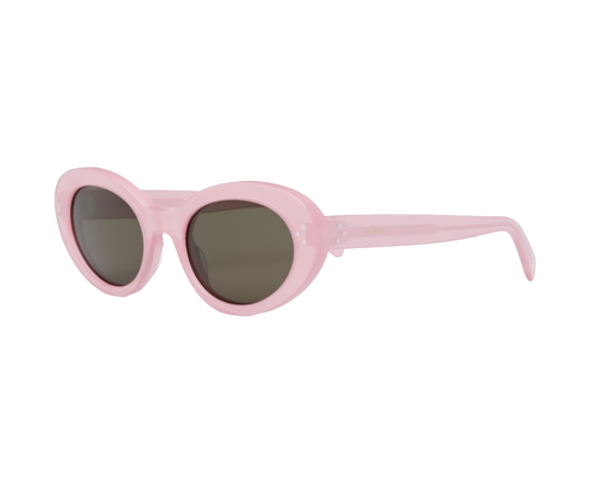 Lunettes de soleil CL40193I. de la marque Celine , modèle unisexe pour femmes, avec un design cat eye fabriquée en acetate rose disponible dans les boutiques Atelier Lou Paris