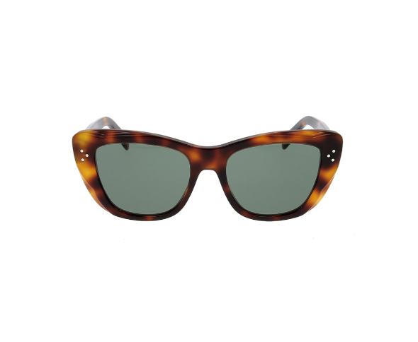 Lunettes de soleil CL40199I de la marque Celine , monture solaire pour femmes, avec un design cat eye fabriquée en acétate écaille disponible dans les boutiques Atelier Lou Paris