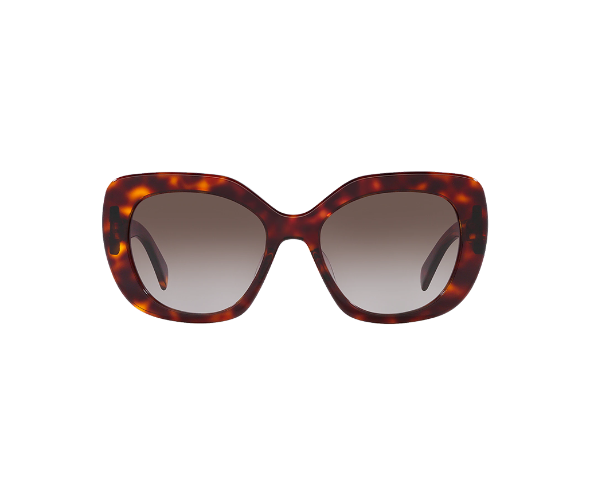 Lunettes de soleil CL40226U de la marque Celine orné du célèbre logo triomphe, monture solaire pour femmes, avec un design cat eye oversize fabriquée en acétate écaille disponible dans les boutiques Atelier Lou Paris