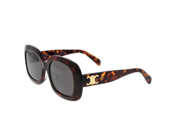 Lunettes de vue de la marque Celine, monture optique mixte, modèle unisexe écaille qui convient pour les hommes, et les femmes, avec un design rectangle fabriquée en acetate disponible dans les boutiques Atelier Lou Paris