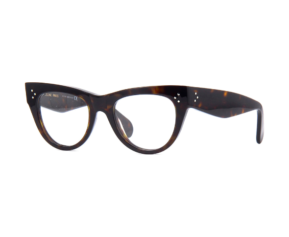 Lunettes de vue CL5003IN de la marque Celine , monture optique pour femmes, avec un design cat eye fabriquée en acétate écaille disponible dans les boutiques Atelier Lou Paris
