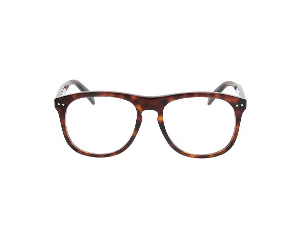 Lunettes de vue CL50130I de la marque Celine, monture optique pour femmes, avec un design rond fabriquée en acétate écaille disponible dans les boutiques Atelier Lou Paris