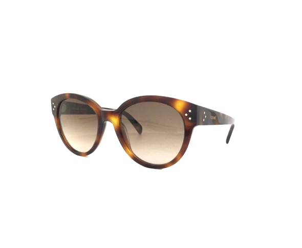 Lunettes de soleil de la marque Celine , monture solaire mixte, modèle unisexe qui convient pour les hommes, et les femmes, avec un design carrée fabriquée en acetate disponible dans les boutiques Atelier Lou Paris