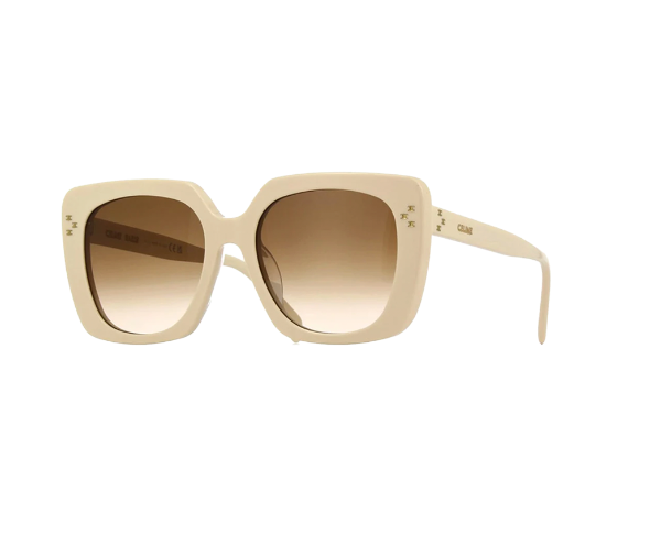 Lunettes de soleil de la marque Celine , monture solaire mixte, modèle unisexe qui convient pour les hommes, et les femmes, avec un design oversized fabriquée en acetate disponible dans les boutiques Atelier Lou Paris