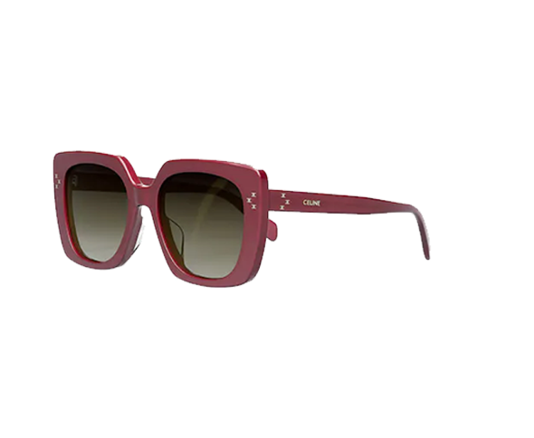 Lunettes de soleil de la marque Celine , monture solaire mixte, modèle unisexe qui convient pour les hommes, et les femmes, avec un design oversized fabriquée en acetate disponible dans les boutiques Atelier Lou Paris