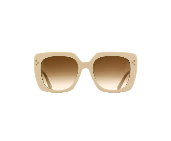 Lunettes de soleil de la marque Celine , monture solaire mixte, modèle unisexe qui convient pour les hommes, et les femmes, avec un design oversized fabriquée en acetate disponible dans les boutiques Atelier Lou Paris