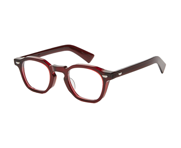 Lunettes de vue de la marque frame montana, monture optique mixte, modèle unisexe rouge qui convient pour les hommes, et les femmes, avec un design carrée fabriquée en acetate disponible dans les boutiques Atelier Lou Paris