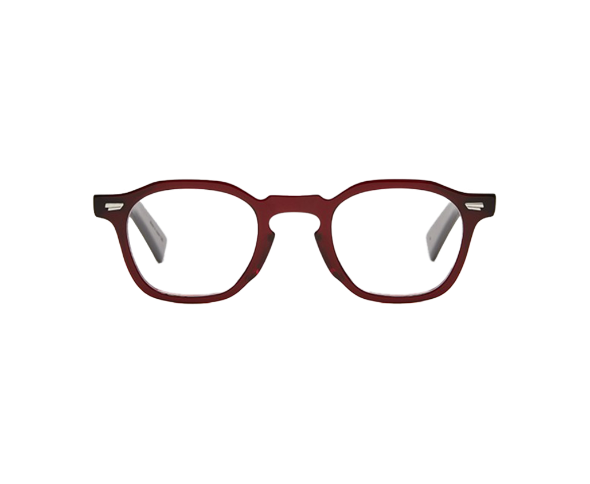 Lunettes de vue de la marque frame montana, monture optique mixte, modèle unisexe rouge qui convient pour les hommes, et les femmes, avec un design carrée fabriquée en acetate disponible dans les boutiques Atelier Lou Paris