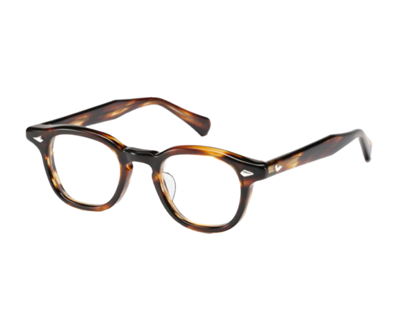 Lunettes de vue de la marque frame montana, monture optique mixte, modèle unisexe écaille qui convient pour les hommes, et les femmes, avec un design rond fabriquée en acetate disponible dans les boutiques Atelier Lou Paris