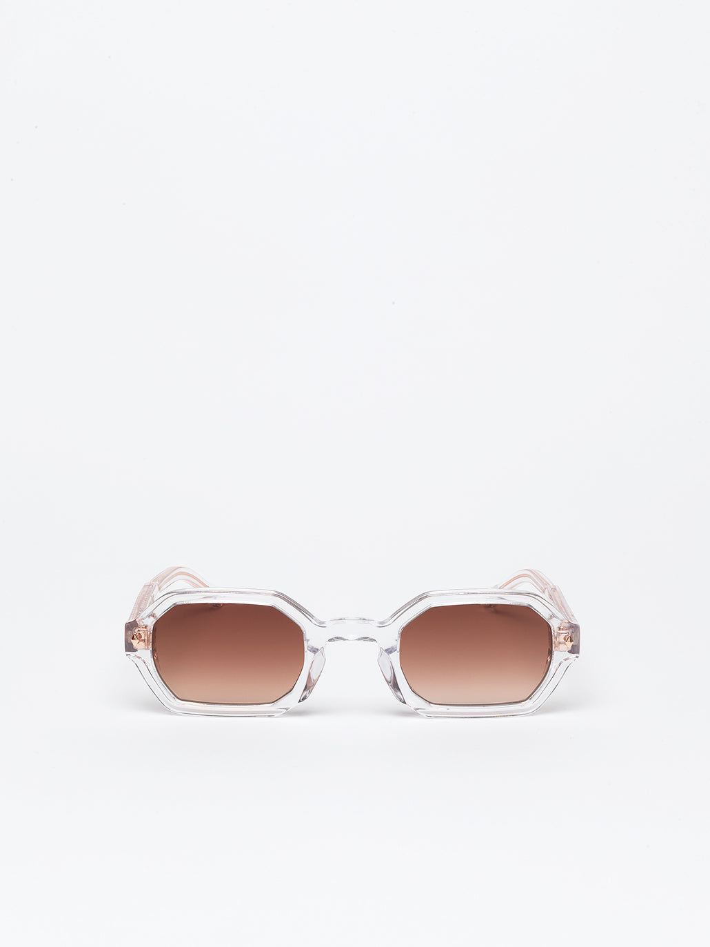 JOHN DALIA MILLA - Crystal/ Rose gold - Lunettes de soleil