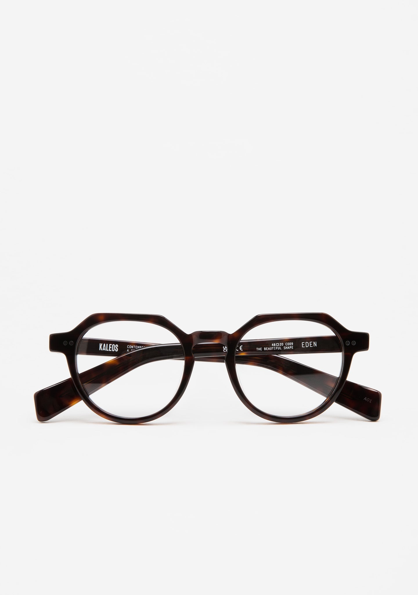 KALEOS EDEN - Marron Foncé - Lunettes de vue