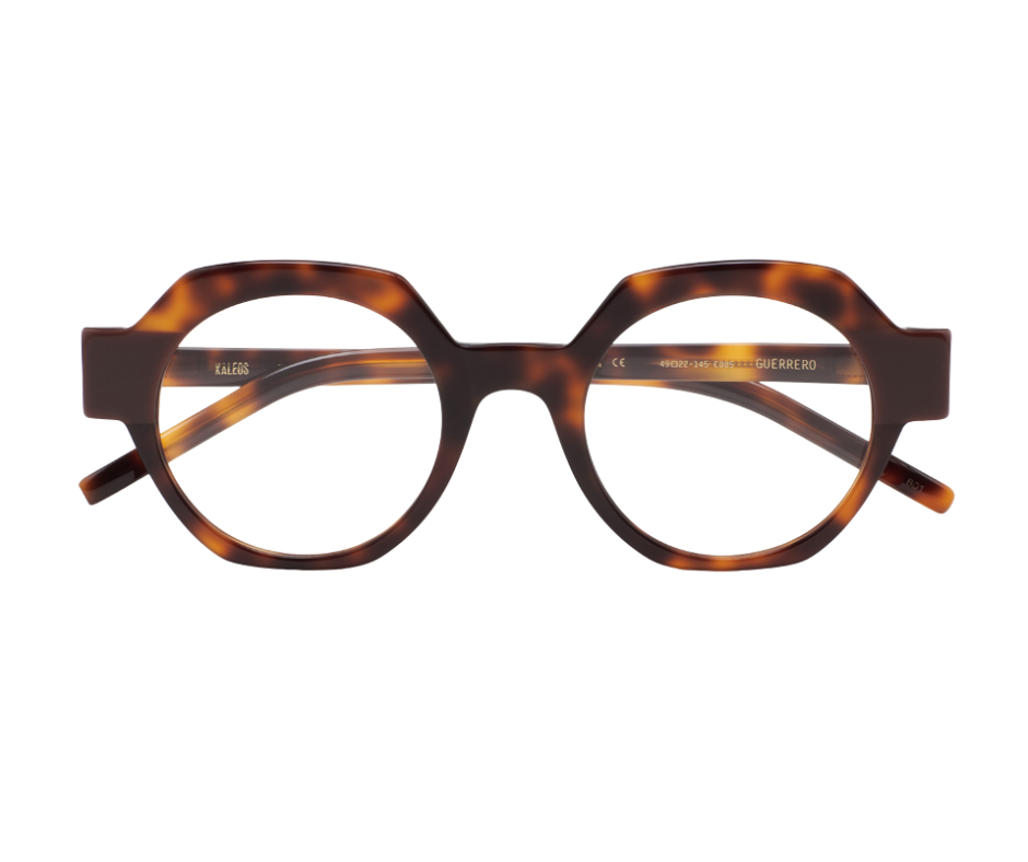 KALEOS GUERRERO - Ecaille - Lunettes de vue