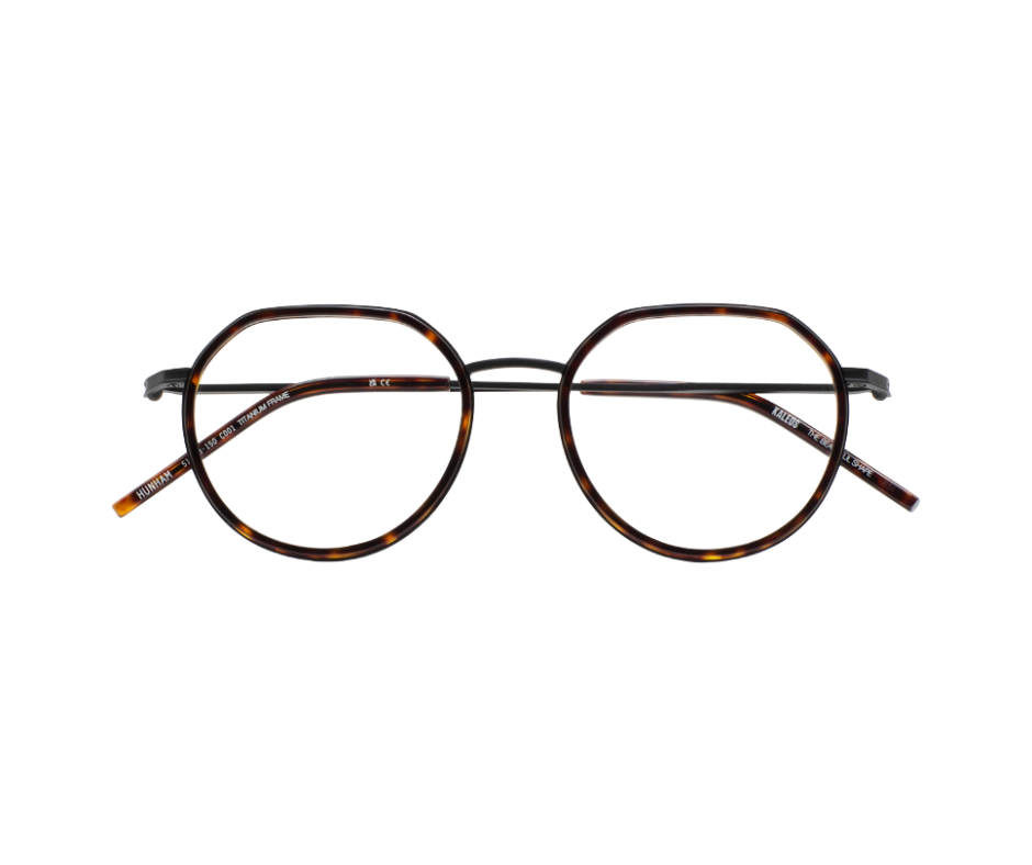 KALEOS HUNHAM - Noir - Lunettes de vue