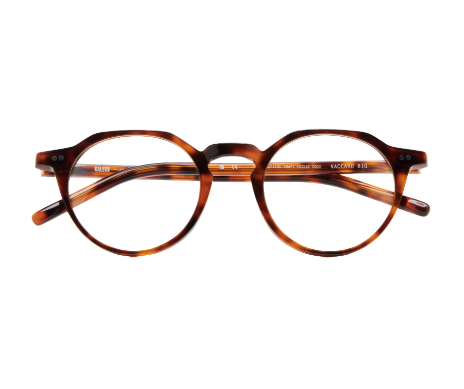 KALEOS VACCARD BIG - Marron - Lunettes de vue