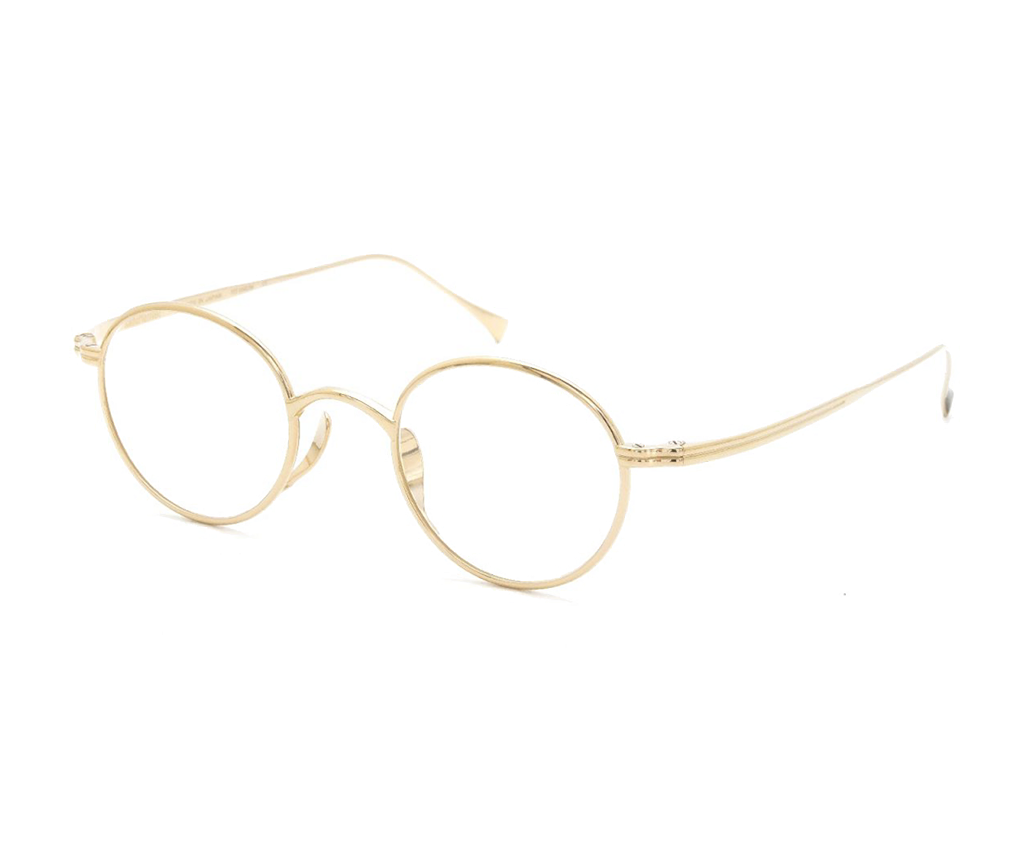 Lunettes de vue de la marque kamemannen monture optique mixte, modèle unisexe qui convient pour les hommes, et les femmes, avec un design rond fabriquée en métal disponible dans les boutiques Atelier Lou Paris