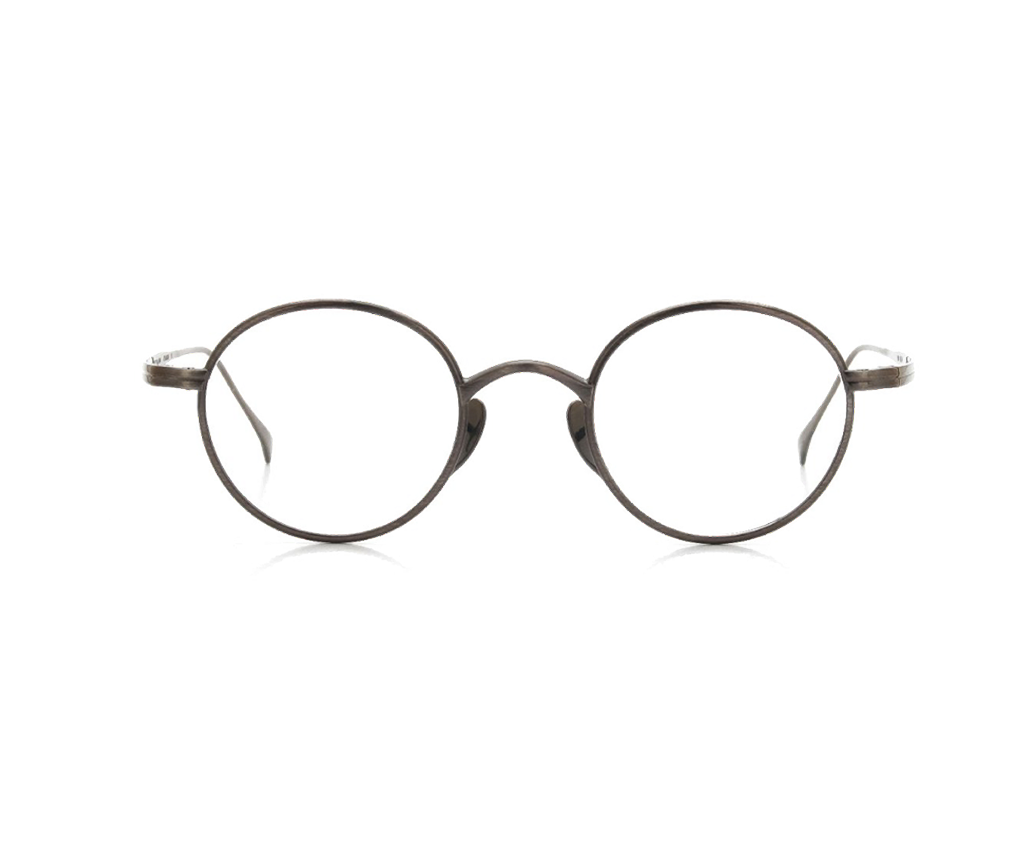 Lunettes de vue de la marque kamemannen monture optique mixte, modèle unisexe qui convient pour les hommes, et les femmes, avec un design rond fabriquée en métal disponible dans les boutiques Atelier Lou Paris