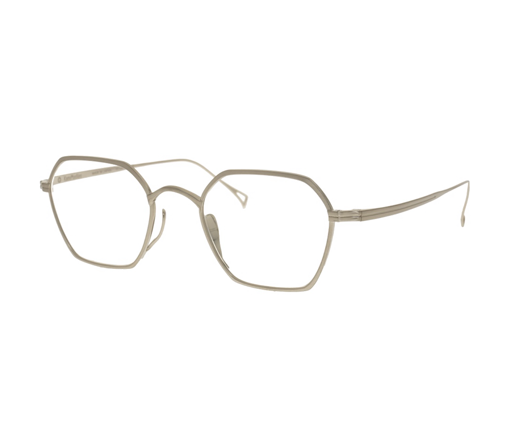 Lunettes de vue de la marque kamemannen monture optique mixte, modèle unisexe qui convient pour les hommes, et les femmes, avec un design geometrique fabriquée en titane disponible dans les boutiques Atelier Lou Paris