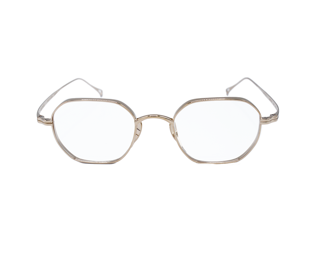 Lunettes de vue de la marque kamemannen monture optique mixte, modèle unisexe qui convient pour les hommes, et les femmes, avec un design carrée arrondie fabriquée en titane disponible dans les boutiques Atelier Lou Paris