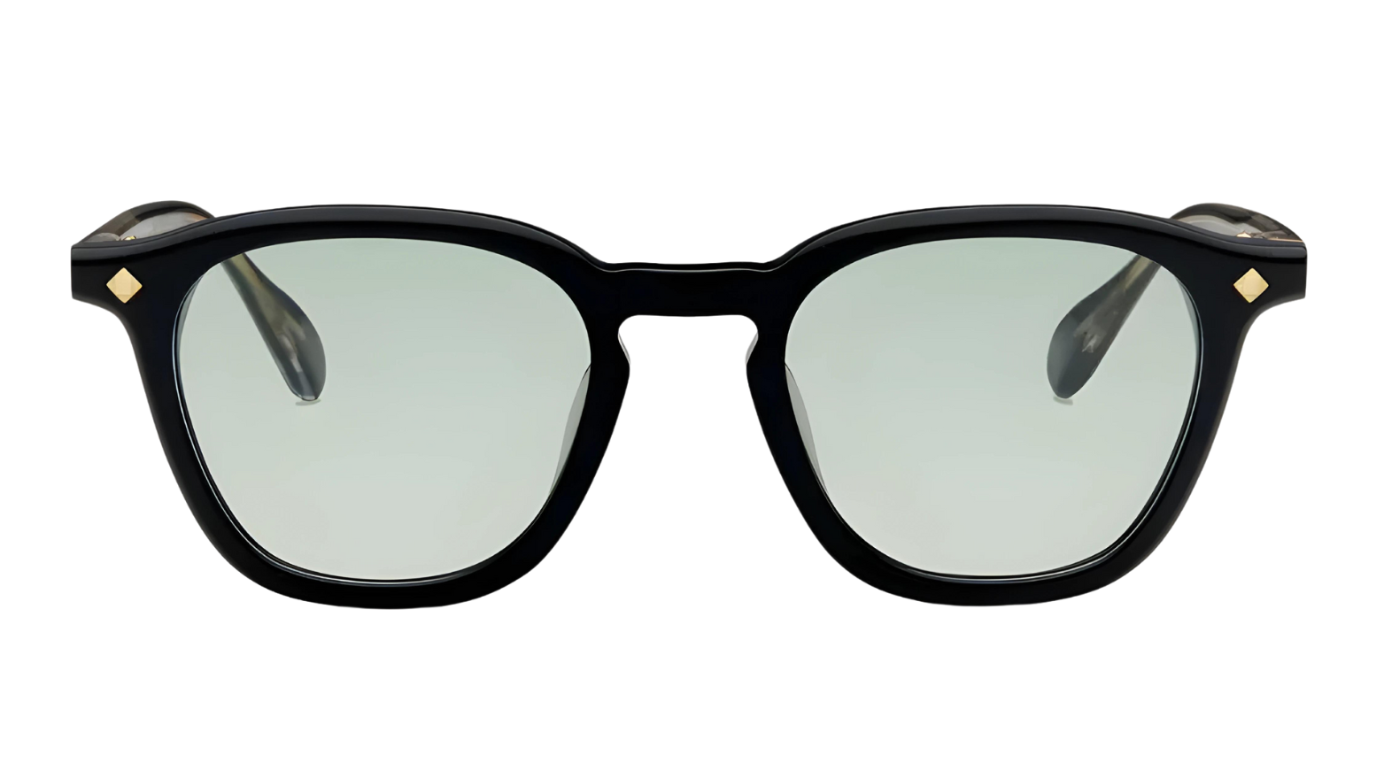 LUNETTERIE GENERALE MAESTRO - BLACK/SOLID LIGHT EMERALD - Lunettes de soleil