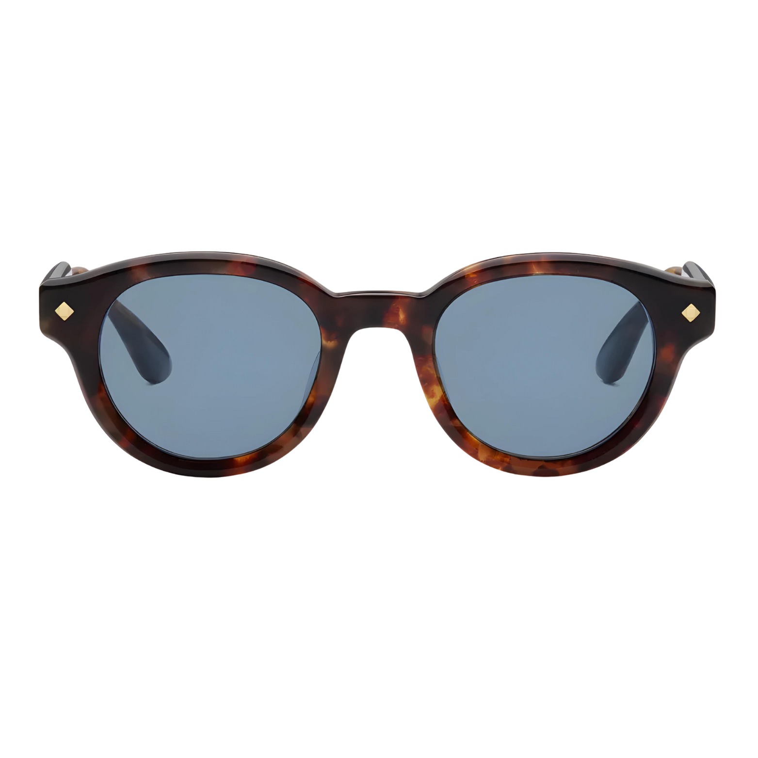 LUNETTERIE GENERALE THE GIFT OF MORALITY - MEDIUM TORTOISE/ INDIGO BLUE - Lunettes de soleil