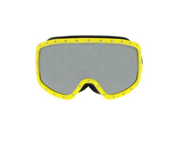 Masque de ski CL40196U de la marque Celine, modèle mixte de couleur jaune, disponible dans les boutiques Atelier Lou Paris