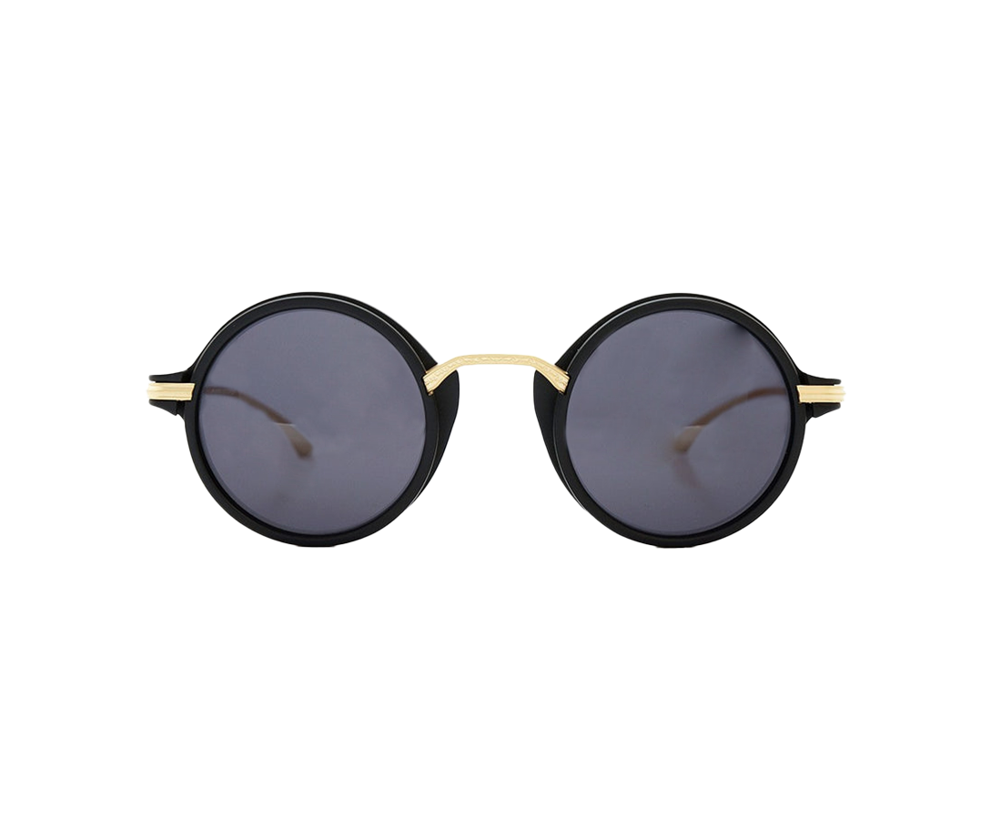 masunaga × kenzo　Mokko　サングラス　ハーフカラー度無し Masunaga x Kenzo Takada – Lunettes de soleil rondes luxe | Atelier