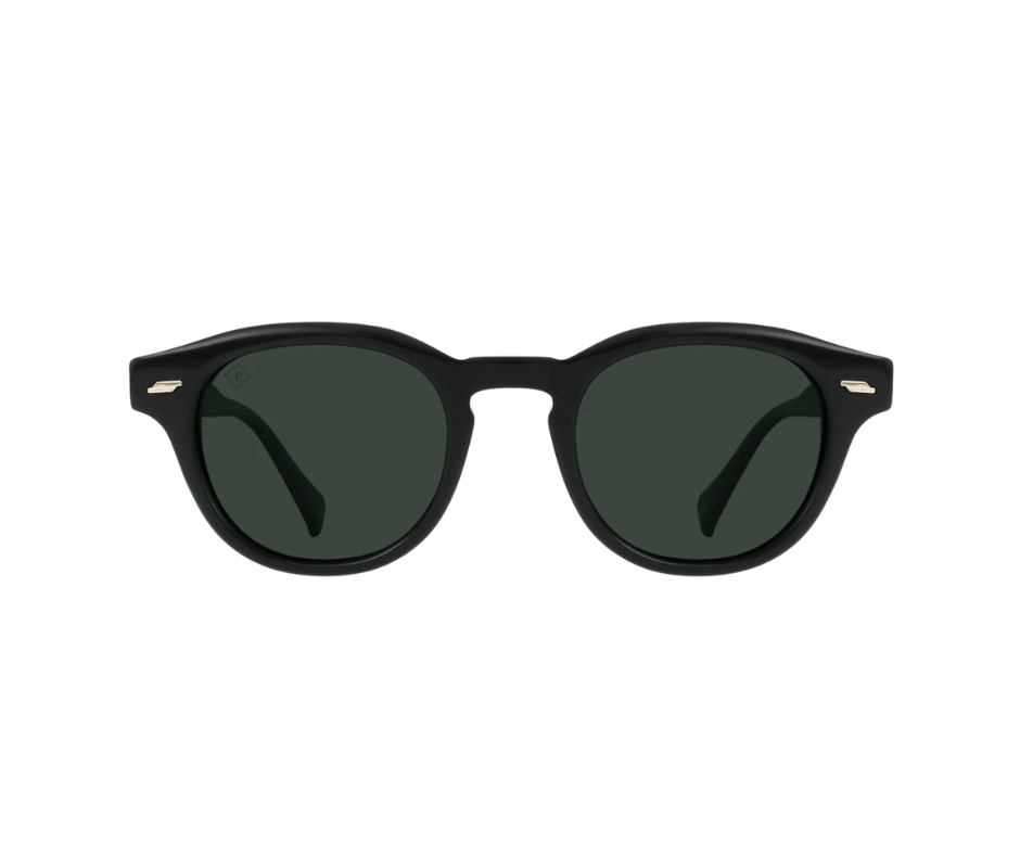 RAEN KOSTIN - Recycled Balck/Green Polarized - Lunettes de soleil