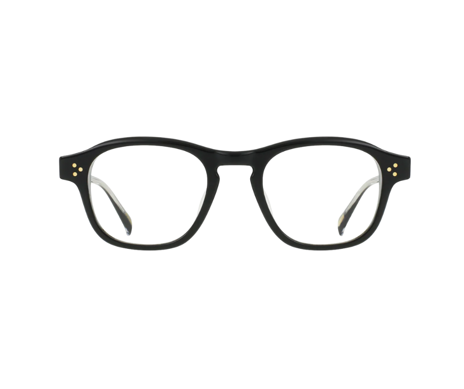 RAEN LAVOY - CRYSTAL BLACK / CLEAR - Lunettes de vue