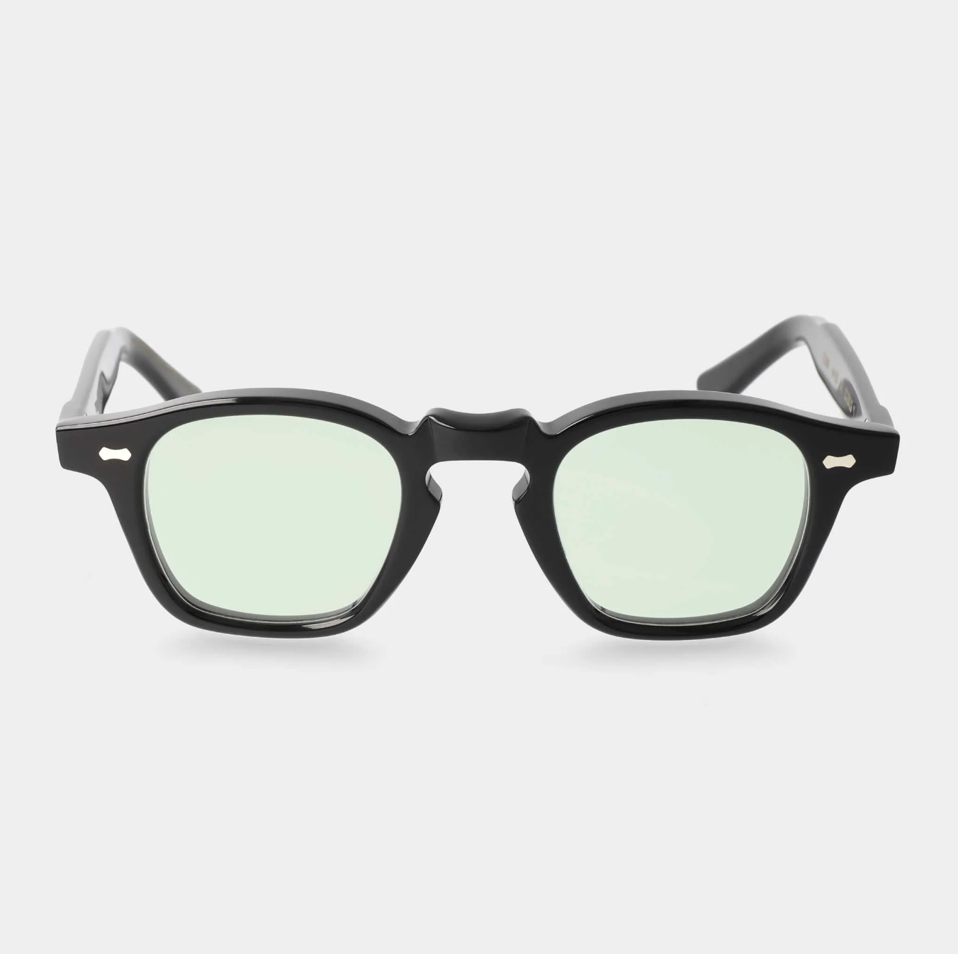 TBD CORD - BLACK / LIGHT GREEN - Lunettes de soleil