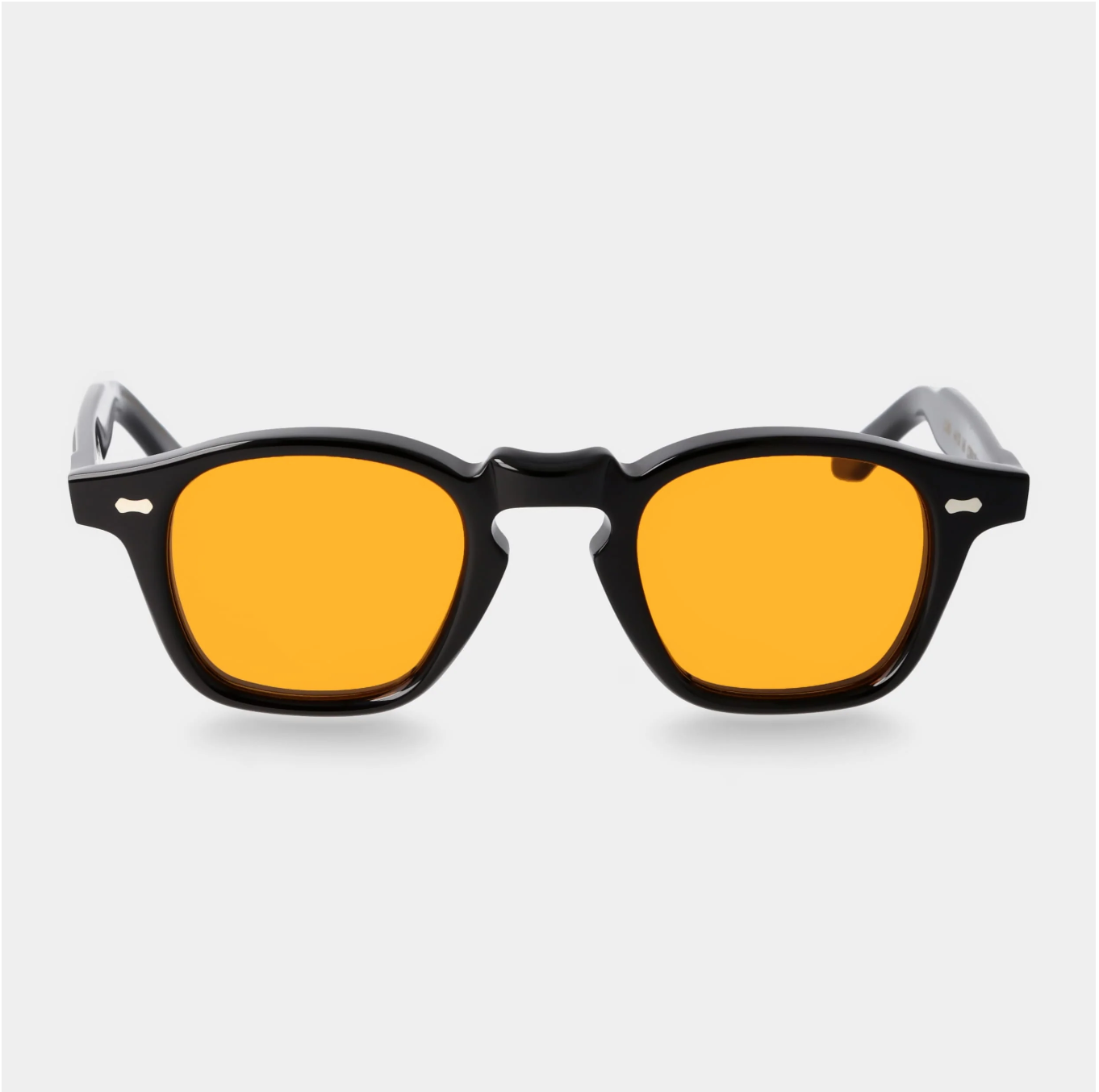 TBD CORD - BLACK / ORANGE - Lunettes de soleil