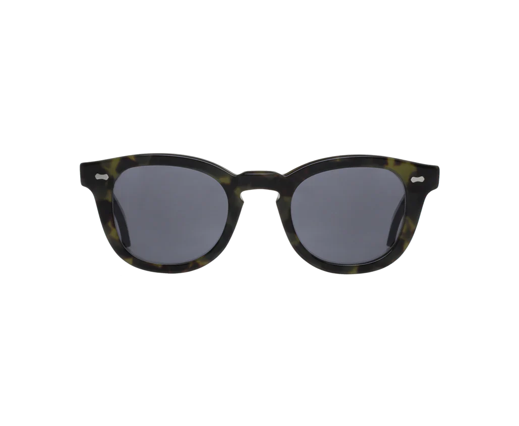 THE BESPOKE DUDES DONEGAL - Green Tortoise - Lunettes de soleil