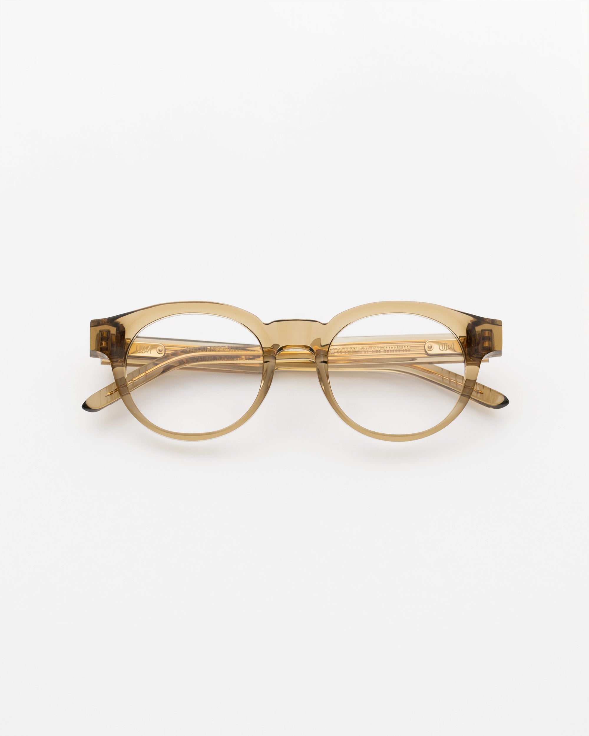 UNIQUE DESIGN MILANO FRAME 27 - Miel - Lunettes de vue