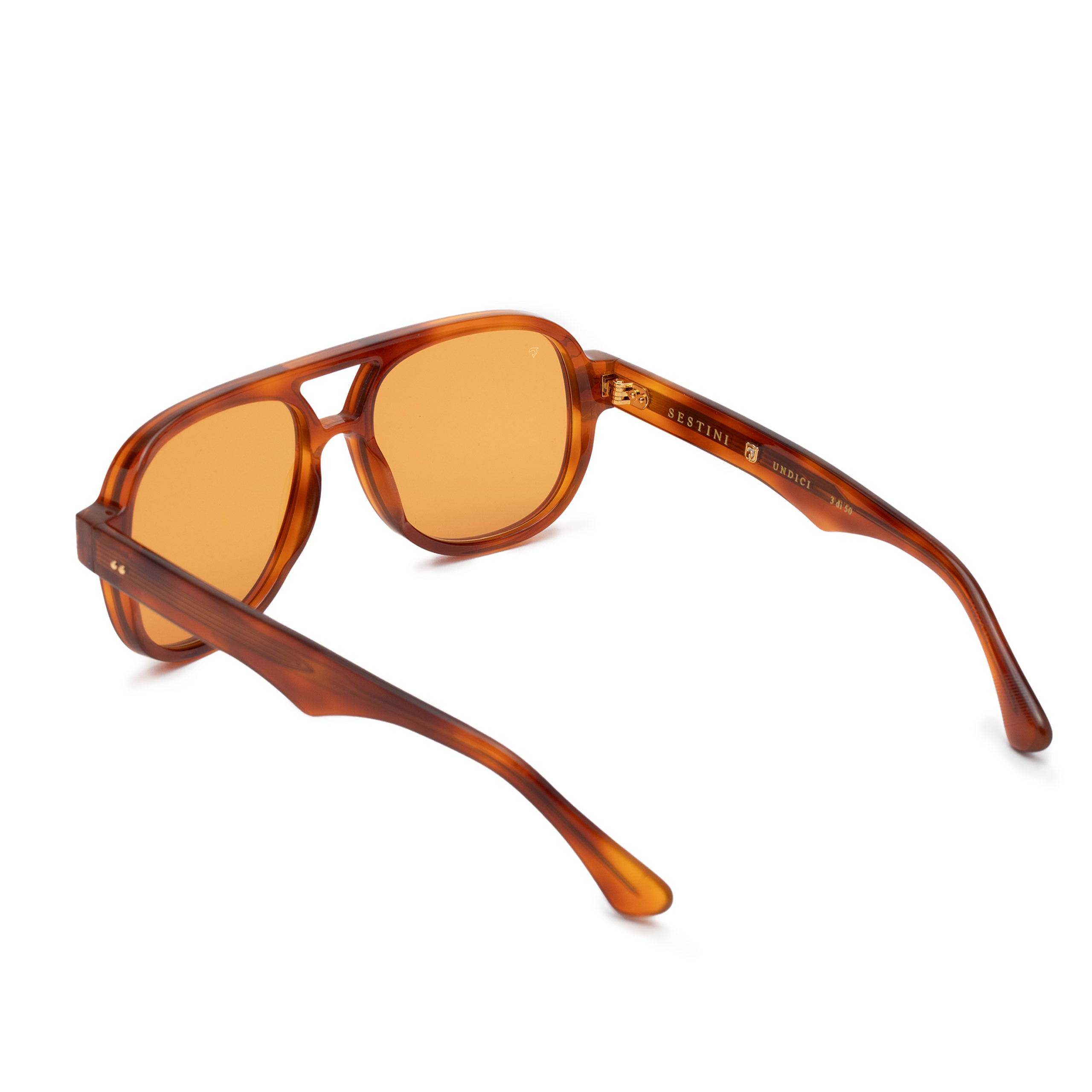 Sestini Undici Shiny Honey Tortoise / Mandarin