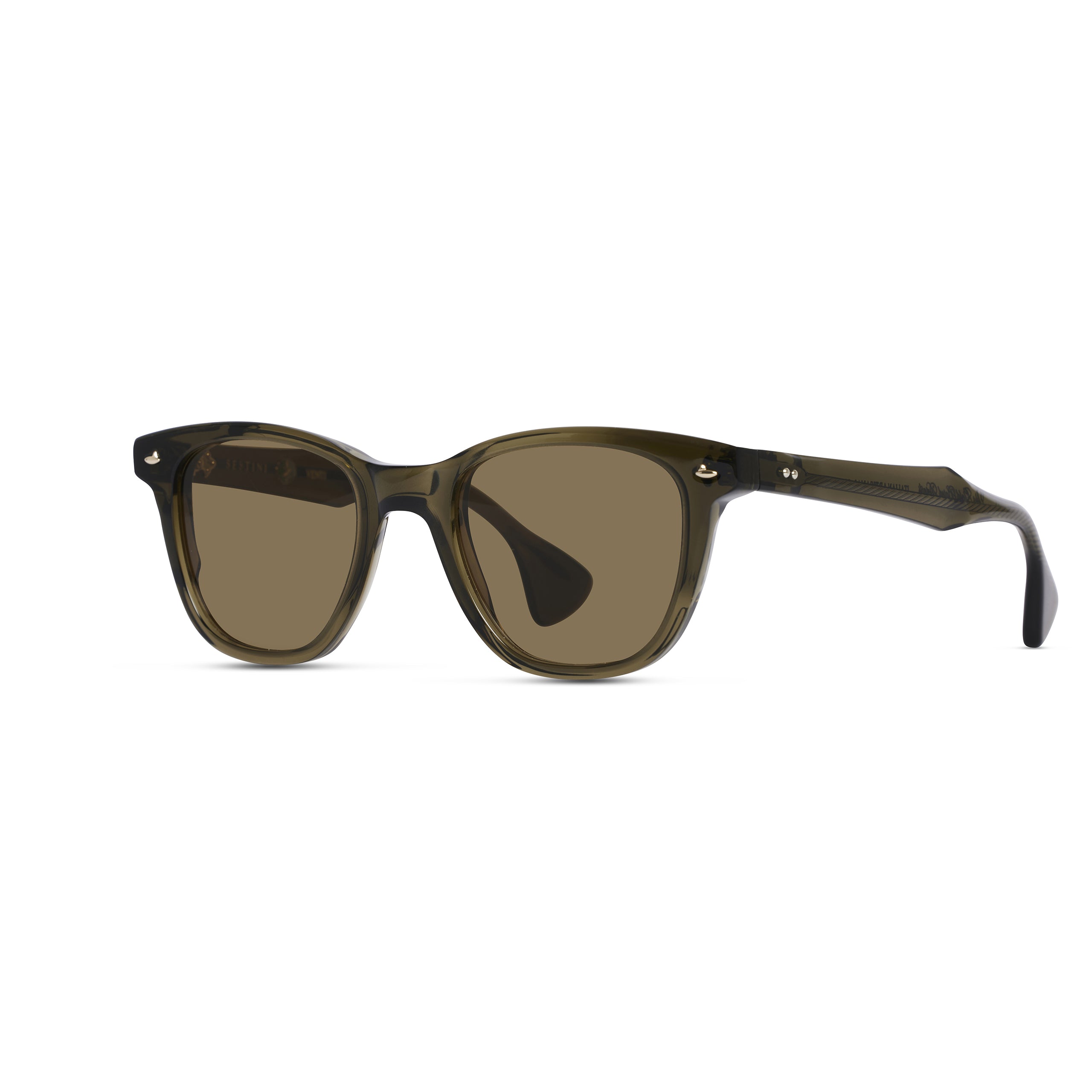 Sestini Venti Shiny Transp. Olive / Shiny Gold