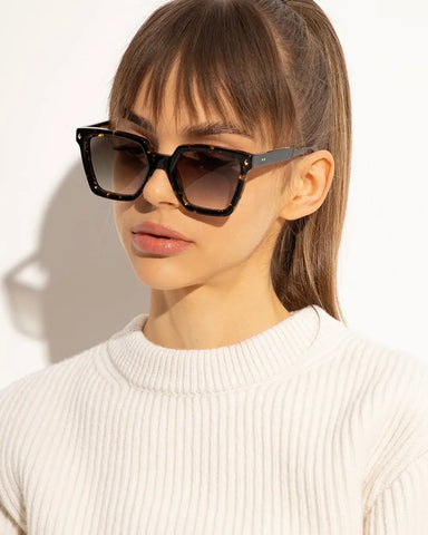 Sonnenbrille in Gesichtsform für Frauen