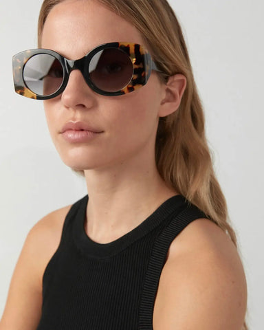 Sonnenbrille in Gesichtsform für Frauen