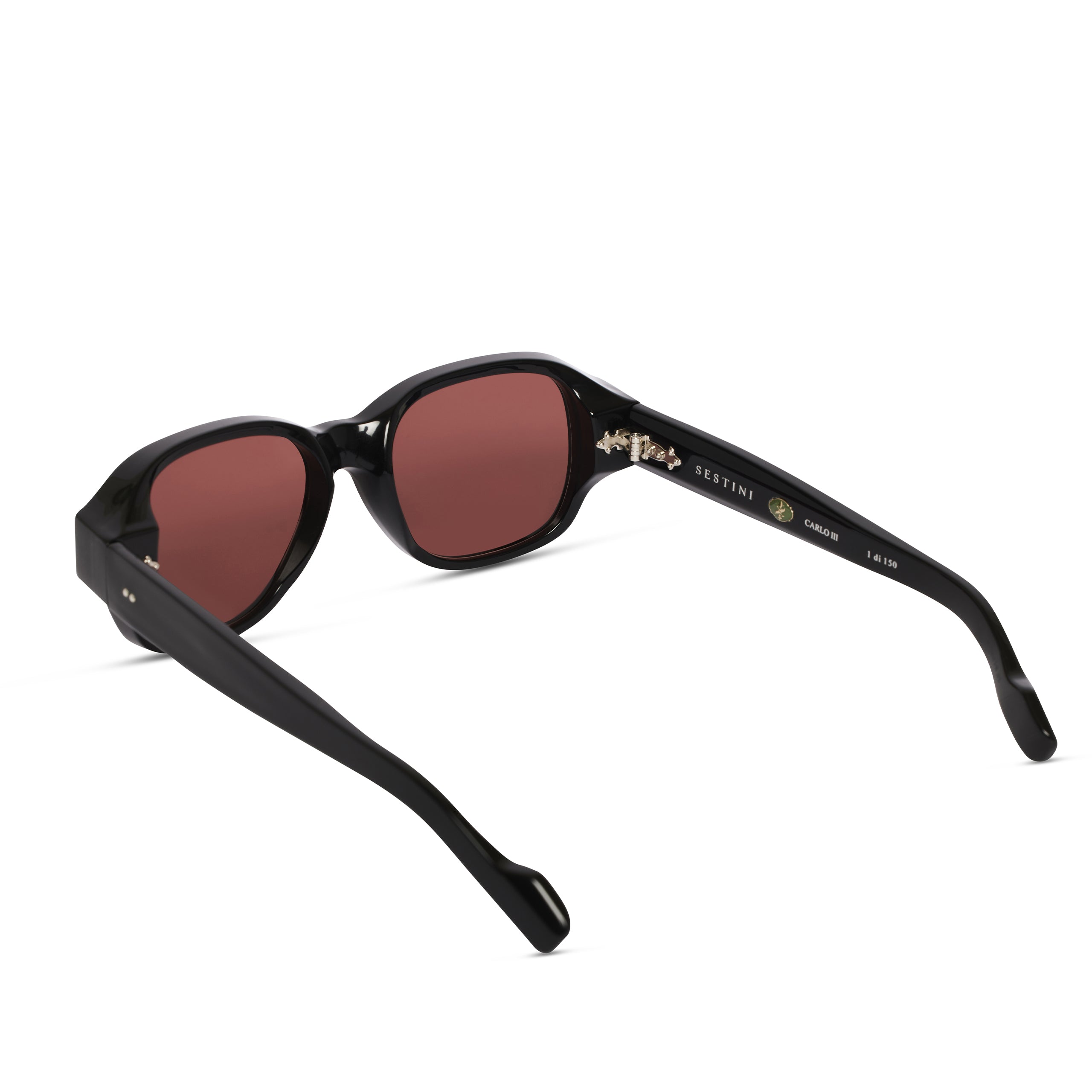 Sestini Carlo III Shiny Black / Blood Orange