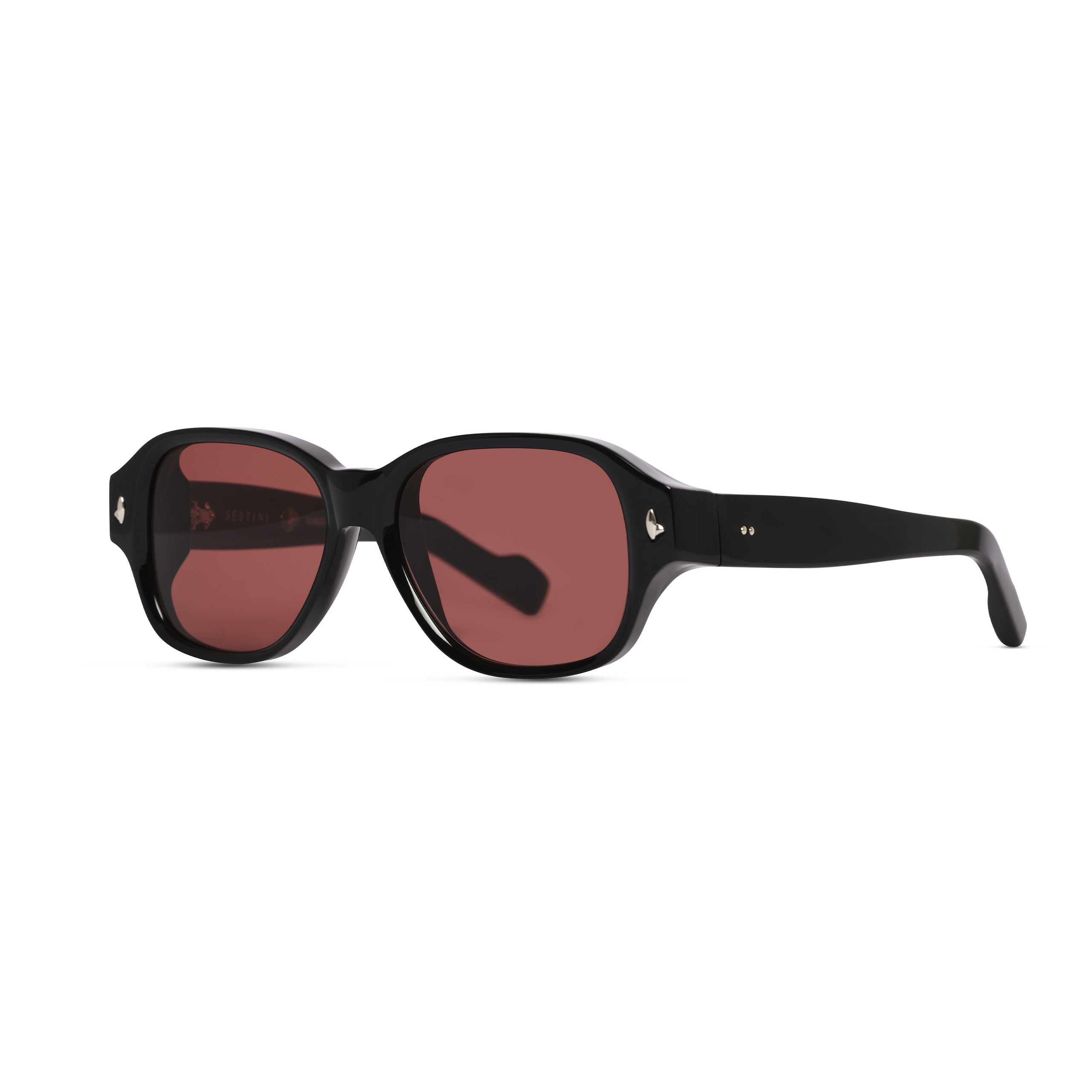 Sestini Carlo III Shiny Black / Blood Orange