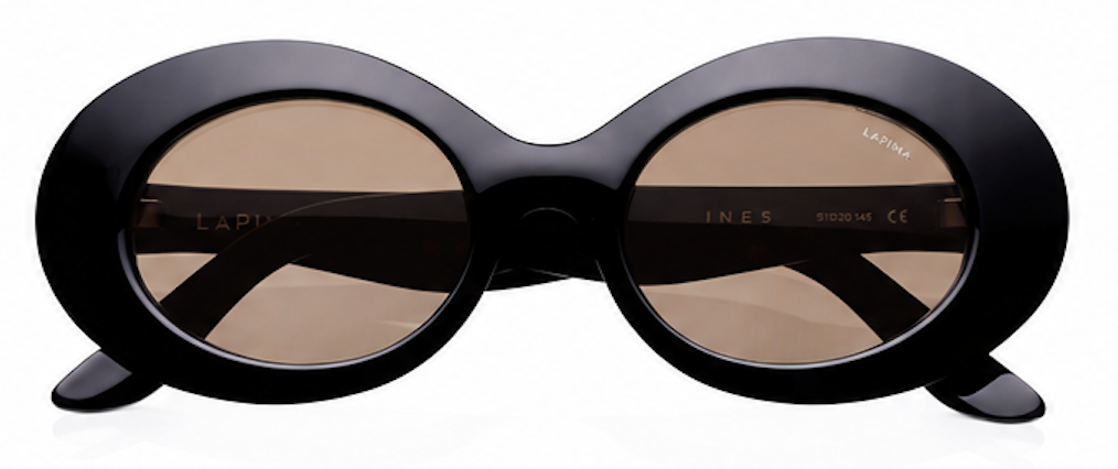 Ines Black Solid