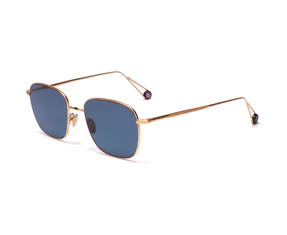 Lunettes de soleil de la marque Ahlem, monture solaire mixte, modèle unisexe qui convient pour les hommes, et les femmes, avec un design carrée fabriquée en acetate disponible dans les boutiques Atelier Lou Paris 