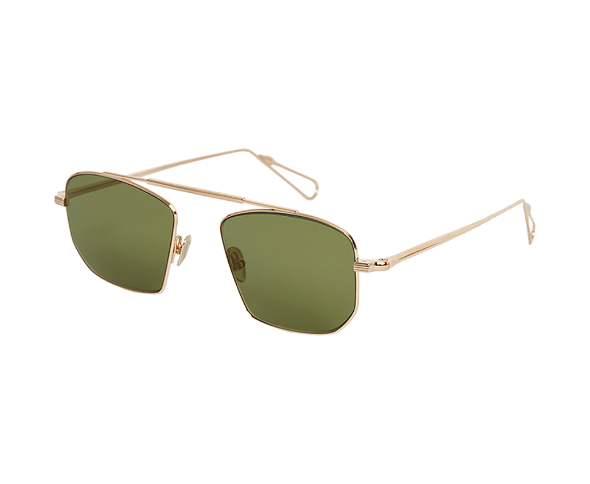 Lunettes de soleil de la marque Ahlem, monture solaire mixte, modèle unisexe qui convient pour les hommes, et les femmes, avec un design oversize fabriquée en acetate disponible dans les boutiques Atelier Lou Paris 