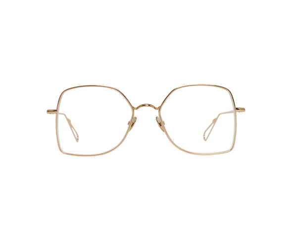 Lunettes de vue de la marque Ahlem, monture optique mixte, modèle unisexe qui convient pour les hommes, et les femmes, avec un design hexagonale  fabriquée en acetate disponible dans les boutiques Atelier Lou Paris 