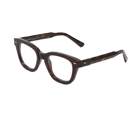 Lunettes de vue de la marque Ahlem, monture optique mixte, modèle unisexe qui convient pour les hommes, et les femmes, avec un design papillon fabriquée en acetate disponible dans les boutiques Atelier Lou Paris
