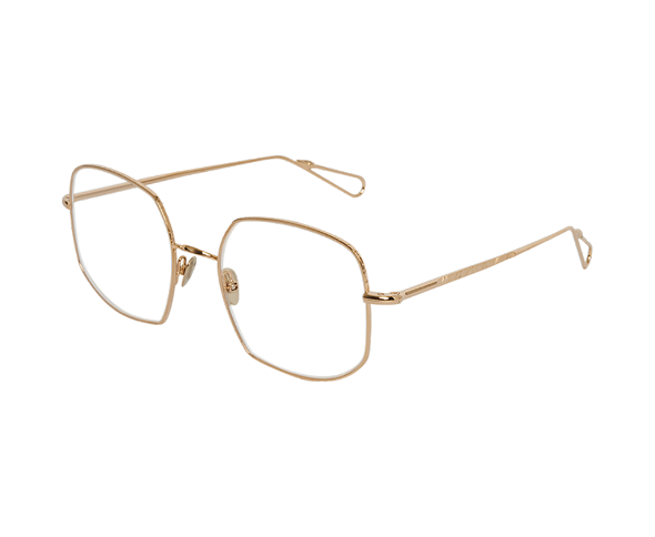 Lunettes de vue de la marque Ahlem, monture optique mixte, modèle unisexe qui convient pour les hommes, et les femmes, avec un design hexagonale  fabriquée en acetate disponible dans les boutiques Atelier Lou Paris 