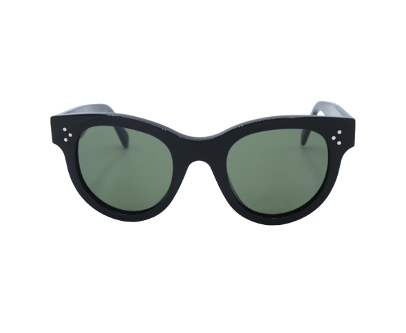 Lunettes de soleil Baby Audrey CL4003IN de la marque Celine, monture solaire femmes, avec un design carrée en acétate noir disponible dans les boutiques Atelier Lou Paris 