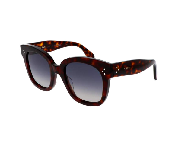 Lunettes de soleil CL4002IN de la marque Celine, monture solaire femmes, avec un design cat eye en acétate écaille disponible dans les boutiques Atelier Lou Paris 