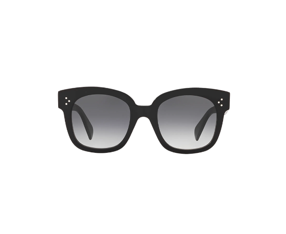 Lunettes de soleil CL4002IN de la marque Celine, monture solaire femmes, avec un design cat eye en acétate noir disponible dans les boutiques Atelier Lou Paris 